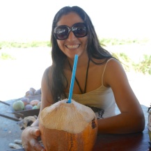 Leyda with coco